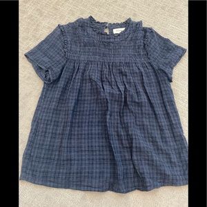 Bohme Plaid Blouse